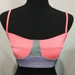 Onzie Pink and Gray Bralette